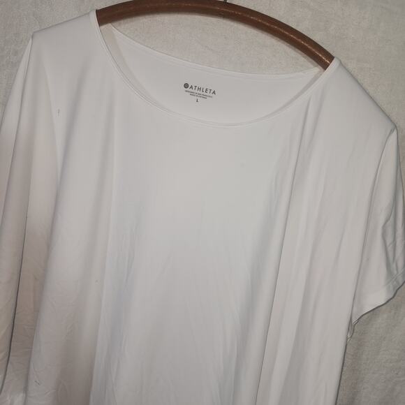 Poshmark
Athleta Women's Large Crew Asymmetrical Short Sleeve Draped Dress - Picture 3 of 4